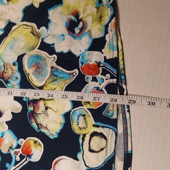 Frank Walder flared Fruity skirt-Multicolor US Size 20 - Picture 5 of 9